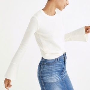 Madewell Tops - Madewell Long Sleeve Ribbed Bell Sleeve Top Madewell Tops - Madewell Long Sleeve Ribbed Bell Sleeve Top